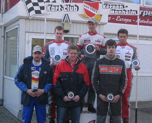 Podium ICC Eindstand winterpokal Kerpen